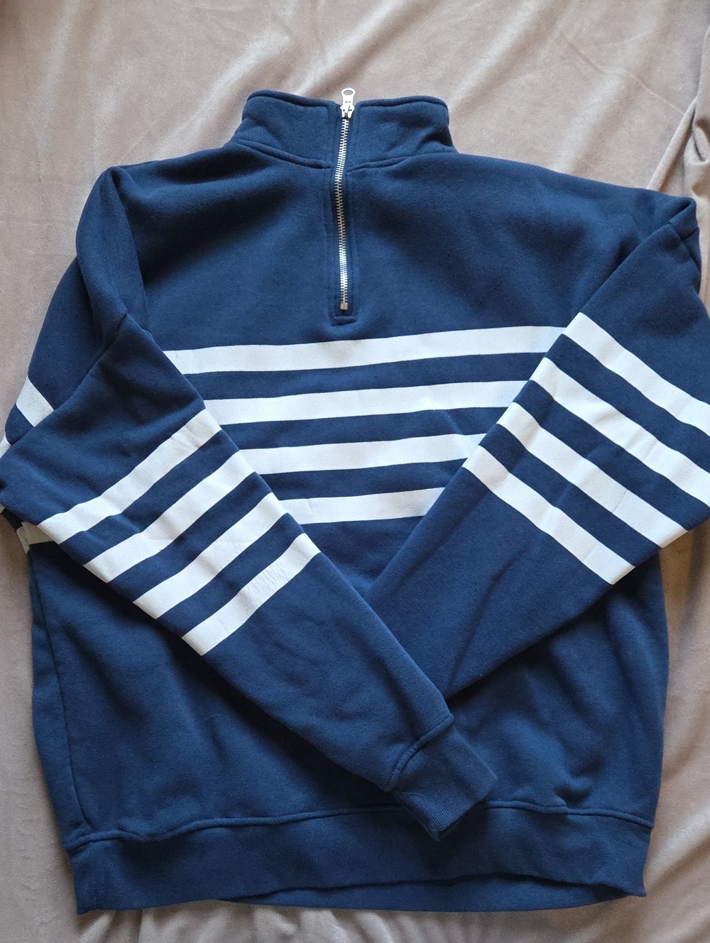 Happily Grey Mockneck Quarter Zip